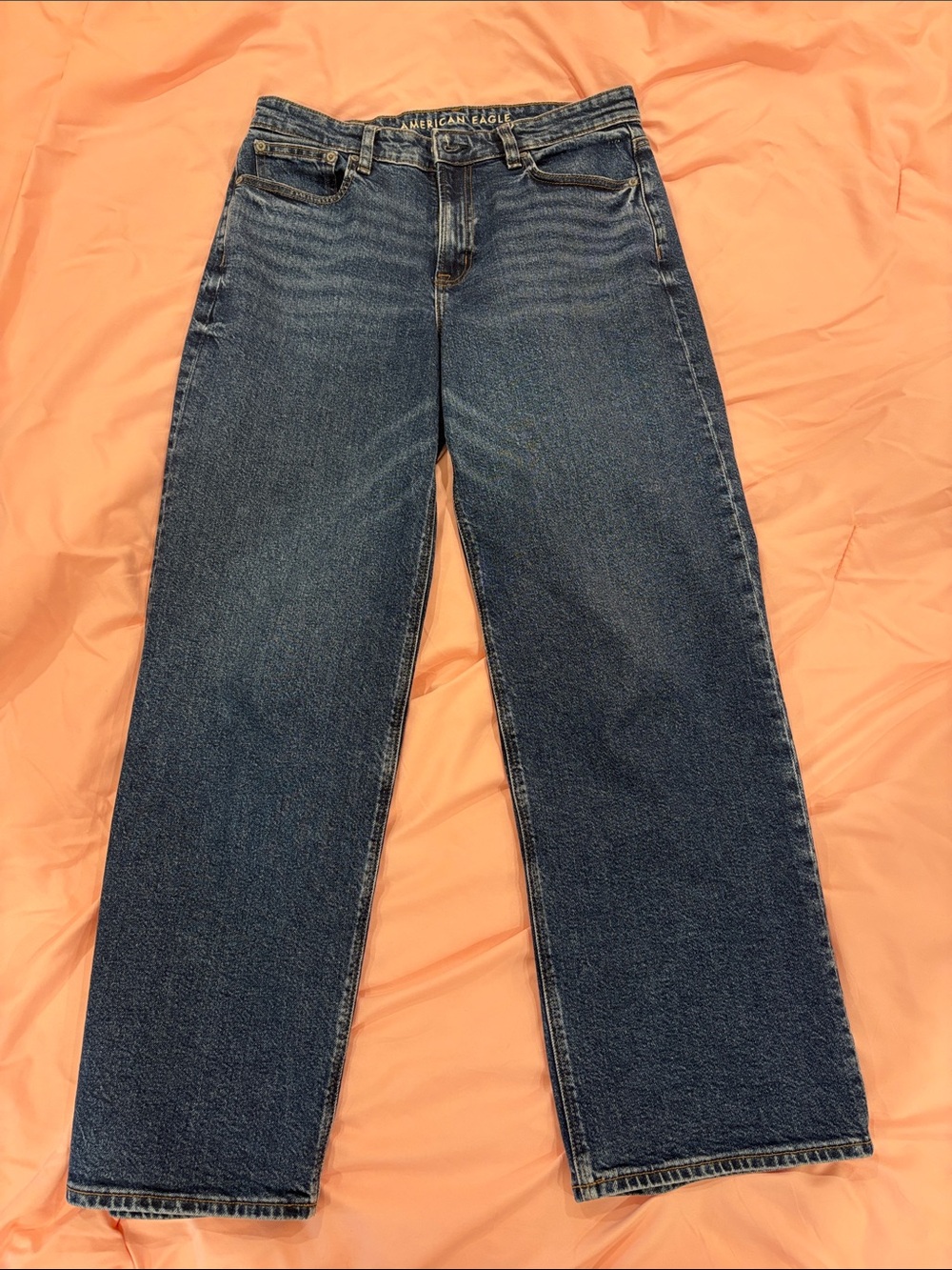 American Eagle Outfitters Women's Stretch High-Waisted Stovepipe Jeans